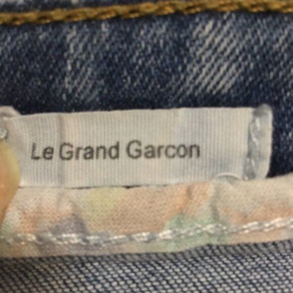 Frame Le Grand Garcon Distressed Jeans Richmond Wash Size 29 - Picture 3 of 13